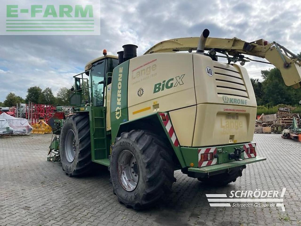 Krone big x 700 + easycollect 903 + easyflow - Forhøster: bilde 4 Krone big x 700 + easycollect 903 + easyflow - Forhøster: bilde 4