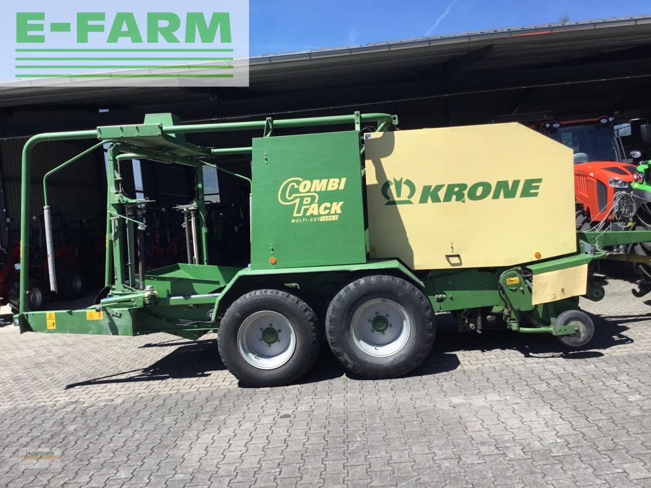 Krone combi pack 1500 mc - Firkantpresse: bilde 1 Krone combi pack 1500 mc - Firkantpresse: bilde 1