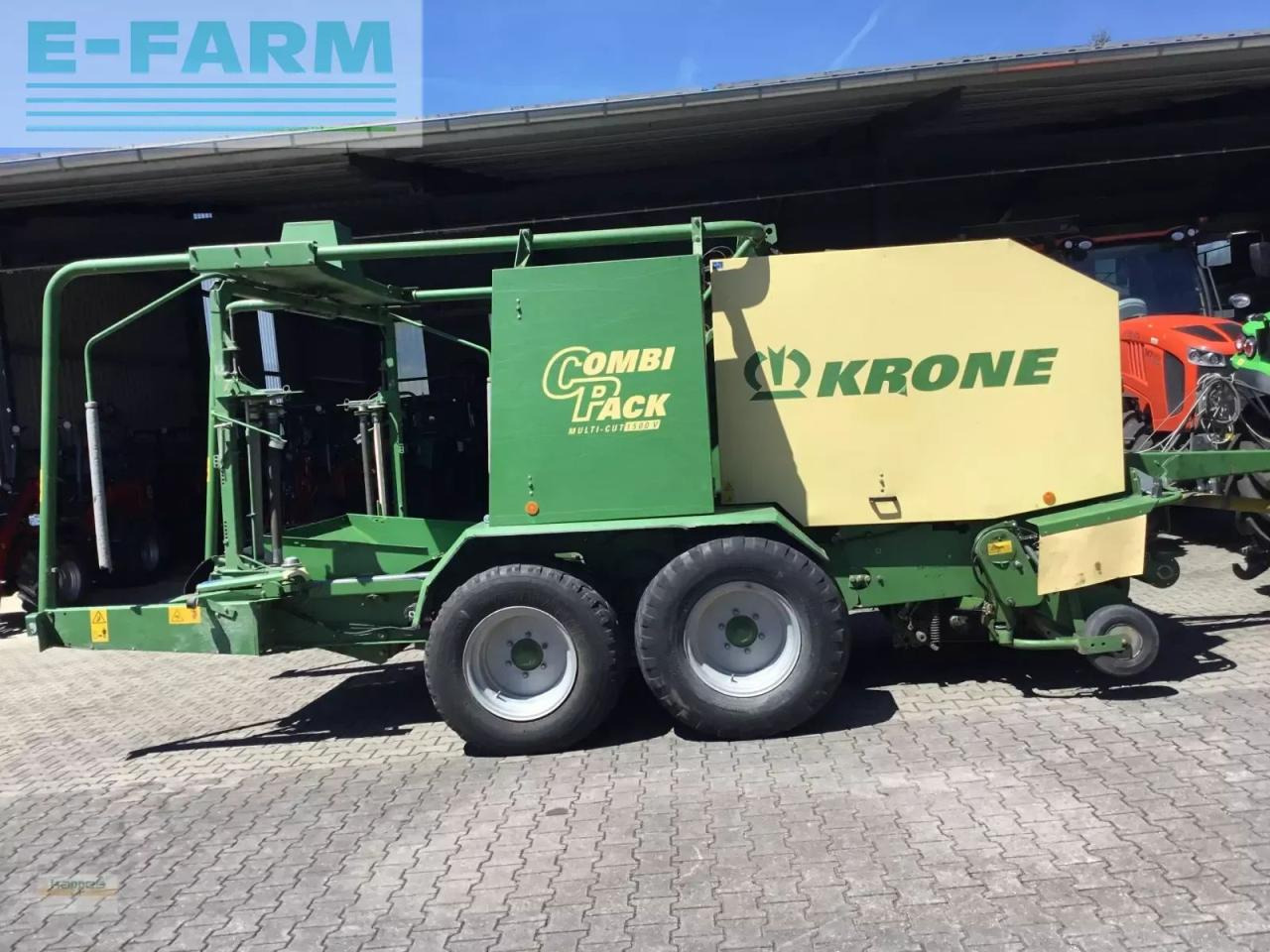 Krone combi pack 1500 mc - Firkantpresse: bilde 1 Krone combi pack 1500 mc - Firkantpresse: bilde 1