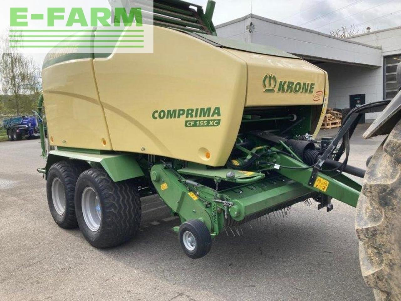 Krone comprima cf 155 xc - Firkantpresse: bilde 2 Krone comprima cf 155 xc - Firkantpresse: bilde 2