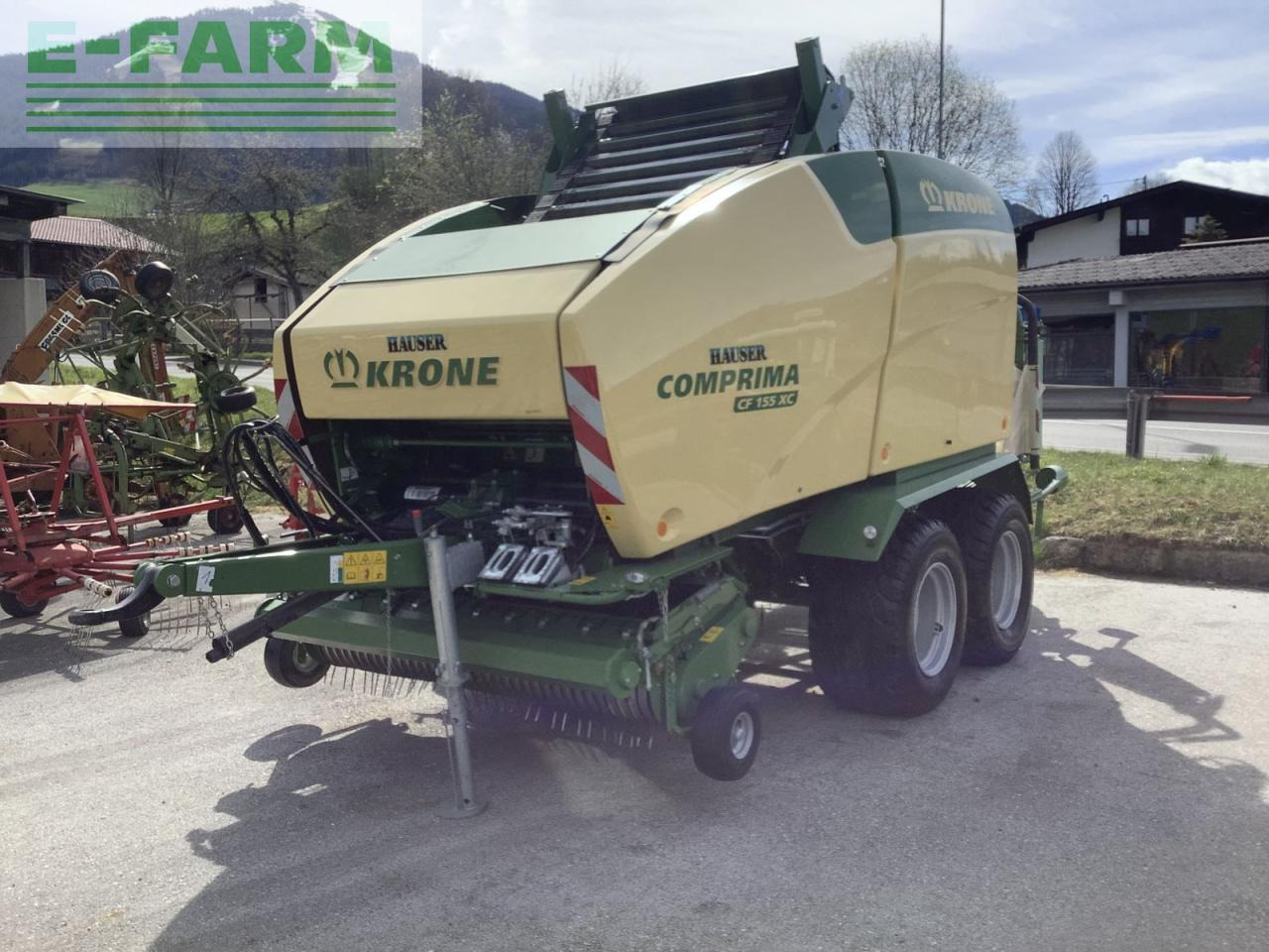 Krone comprima cf 155 xc - Firkantpresse: bilde 2 Krone comprima cf 155 xc - Firkantpresse: bilde 2