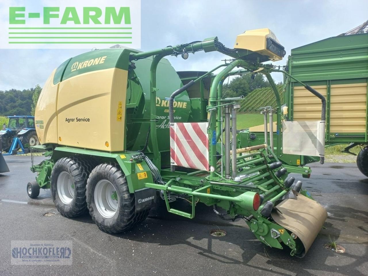 Krone comprima cf155 xc - Firkantpresse: bilde 4 Krone comprima cf155 xc - Firkantpresse: bilde 4