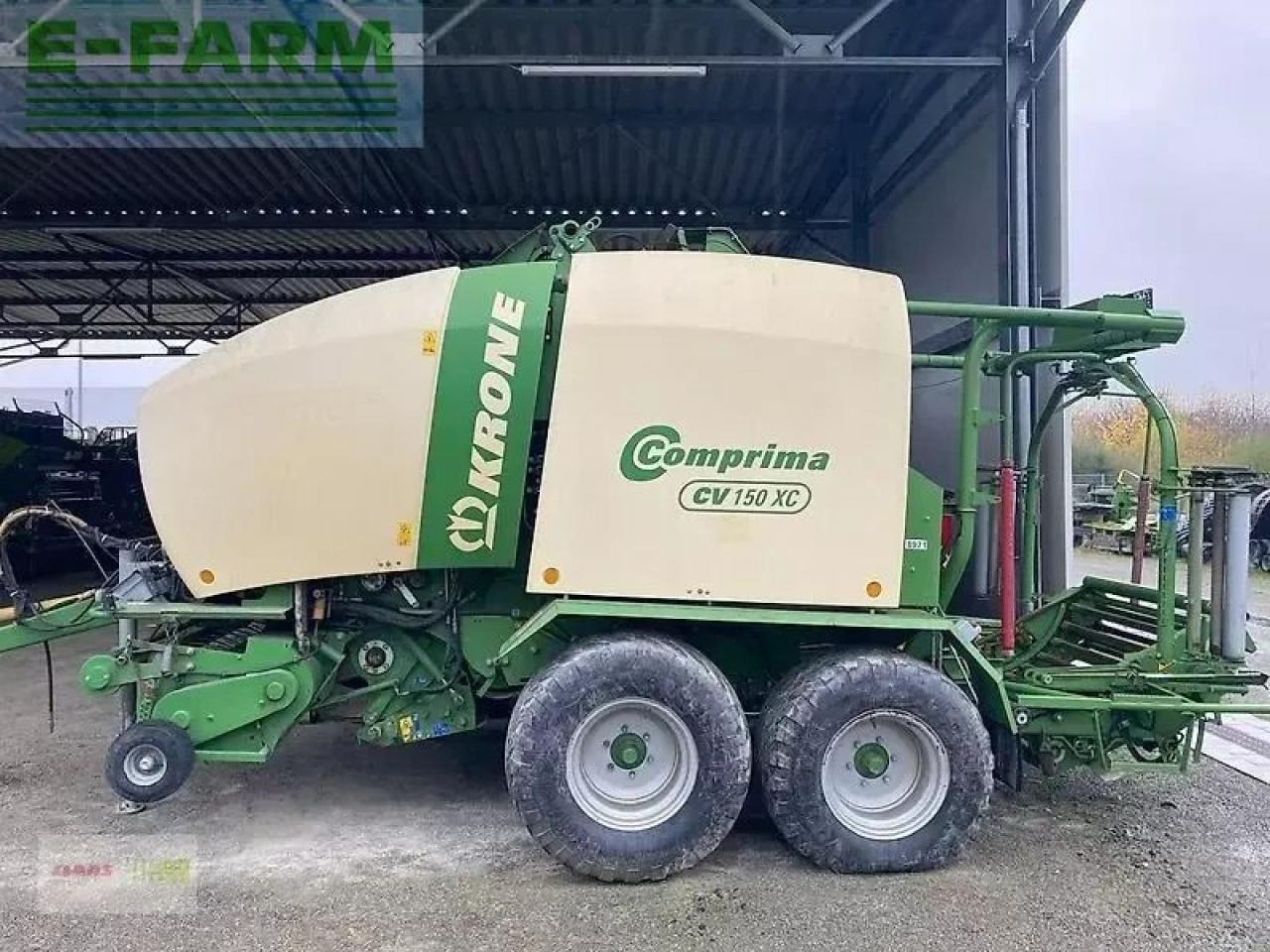 Krone comprima cv 150 xc - Firkantpresse: bilde 3 Krone comprima cv 150 xc - Firkantpresse: bilde 3