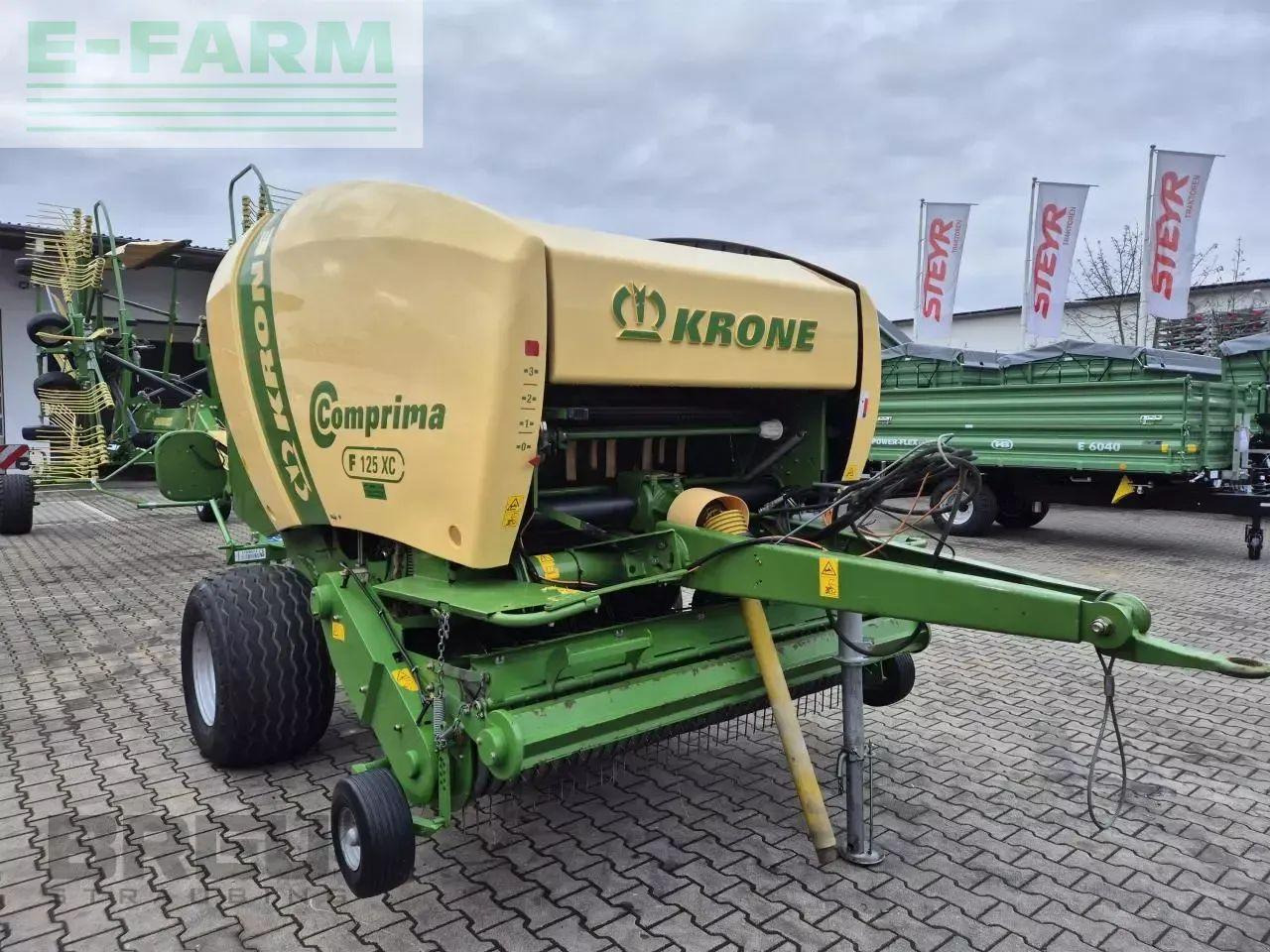 Krone comprima f 125 xc - Firkantpresse: bilde 1 Krone comprima f 125 xc - Firkantpresse: bilde 1