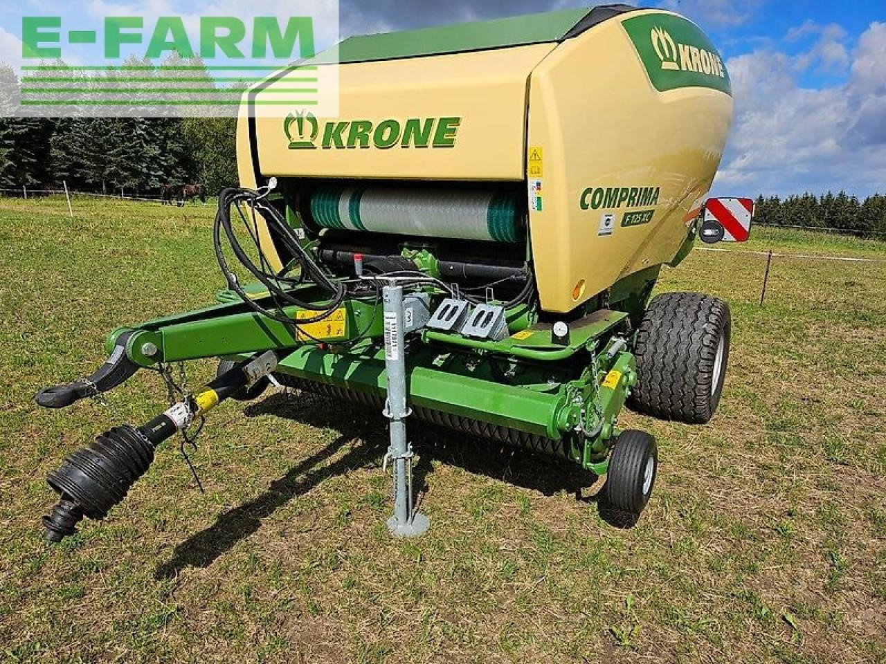 Krone comprima f 125 xc - Firkantpresse: bilde 4 Krone comprima f 125 xc - Firkantpresse: bilde 4