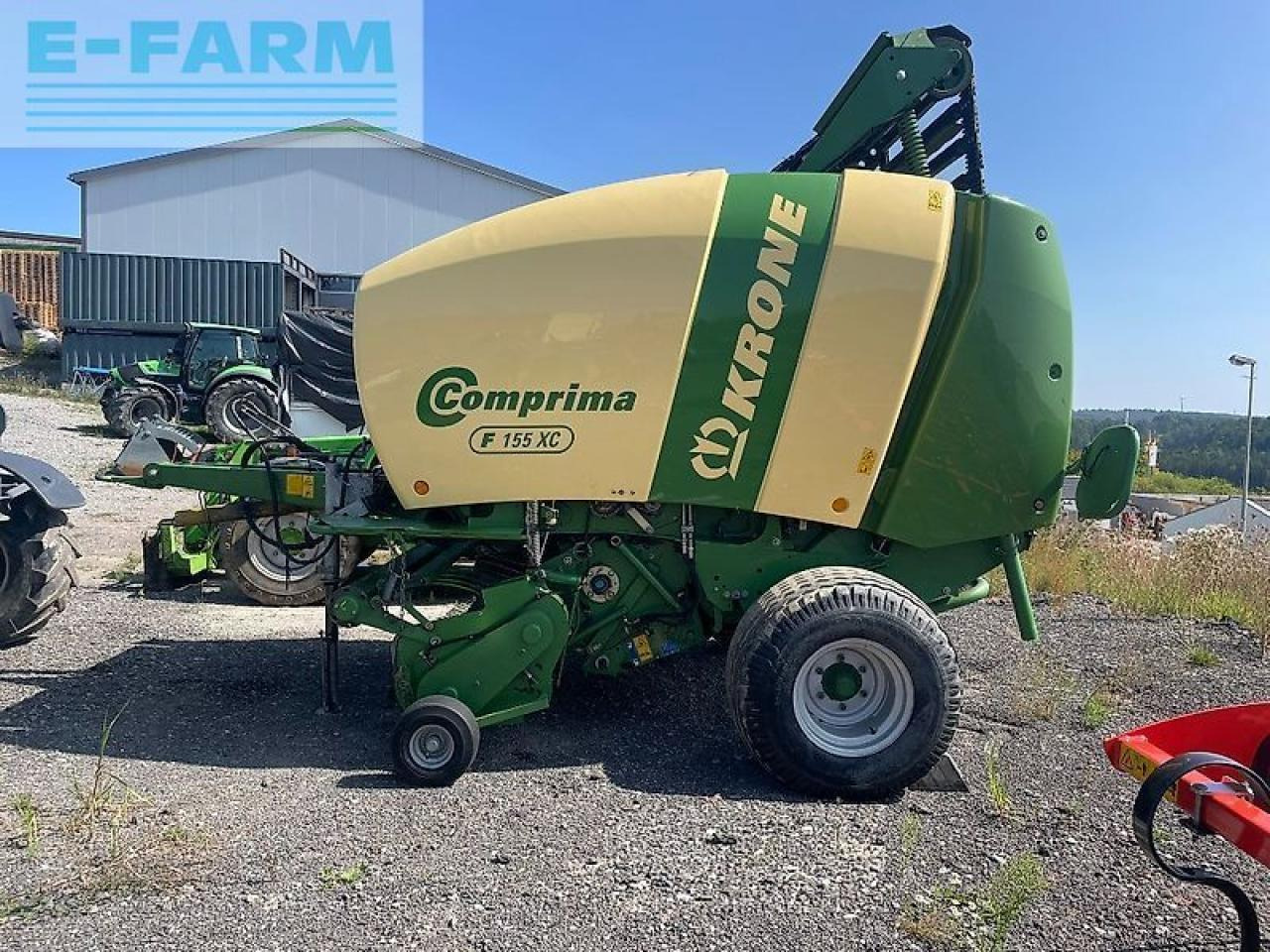 Krone comprima f 155 xc - Firkantpresse: bilde 2 Krone comprima f 155 xc - Firkantpresse: bilde 2