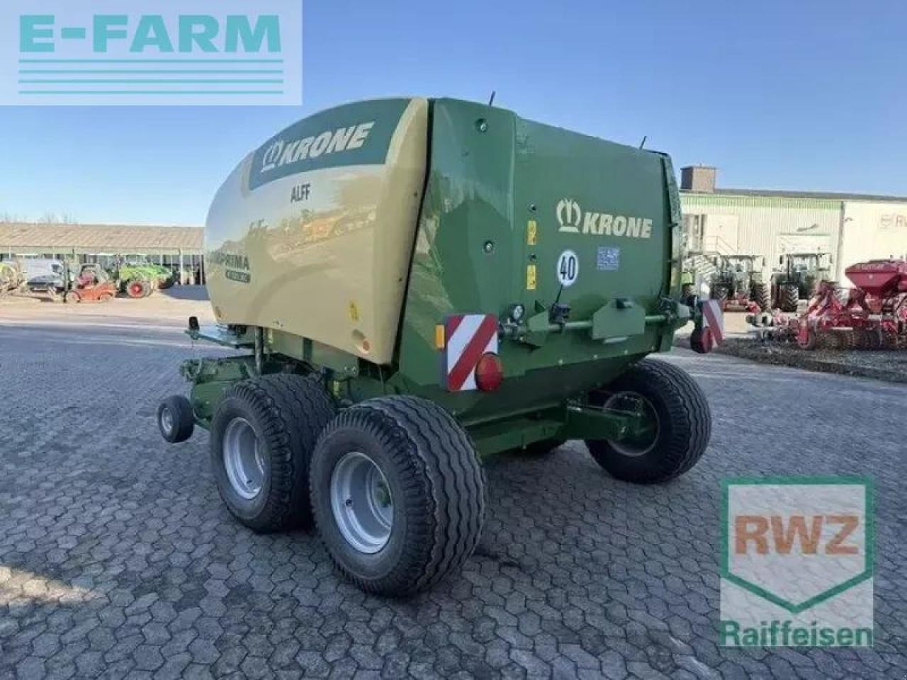 Krone comprima f125 xc - Firkantpresse: bilde 3 Krone comprima f125 xc - Firkantpresse: bilde 3