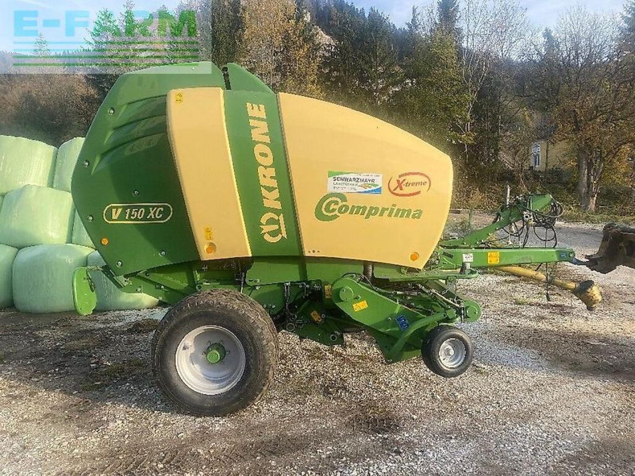 Krone comprima v 150 xc - Firkantpresse: bilde 2 Krone comprima v 150 xc - Firkantpresse: bilde 2