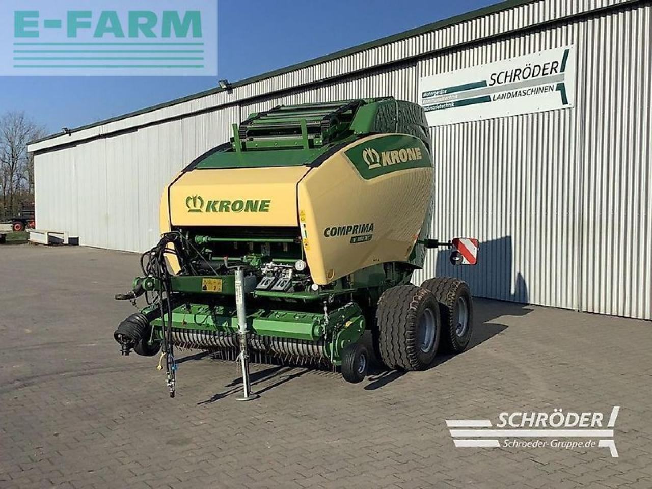 Krone comprima v 180 xc - Firkantpresse: bilde 2 Krone comprima v 180 xc - Firkantpresse: bilde 2