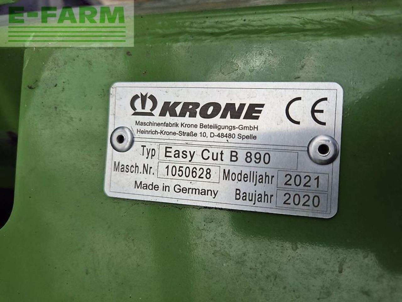 Slåmaskin Krone easy cut b 890: bilde 14
