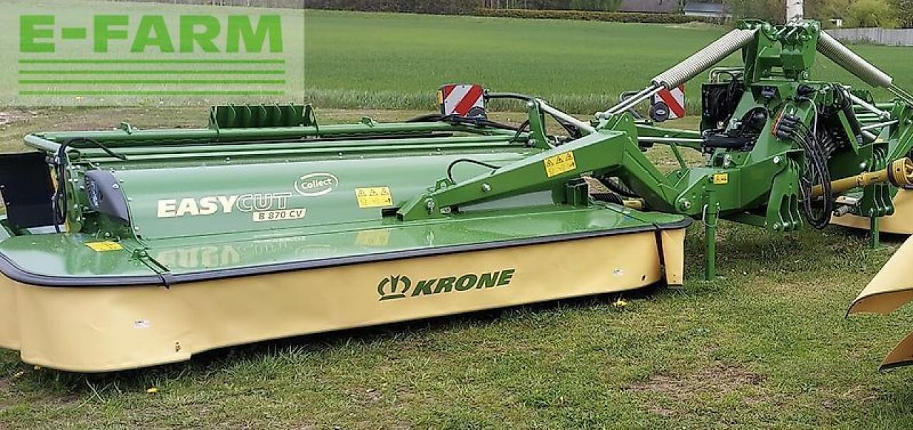 Krone easycut 870 cv collect - Slåmaskin: bilde 2 Krone easycut 870 cv collect - Slåmaskin: bilde 2