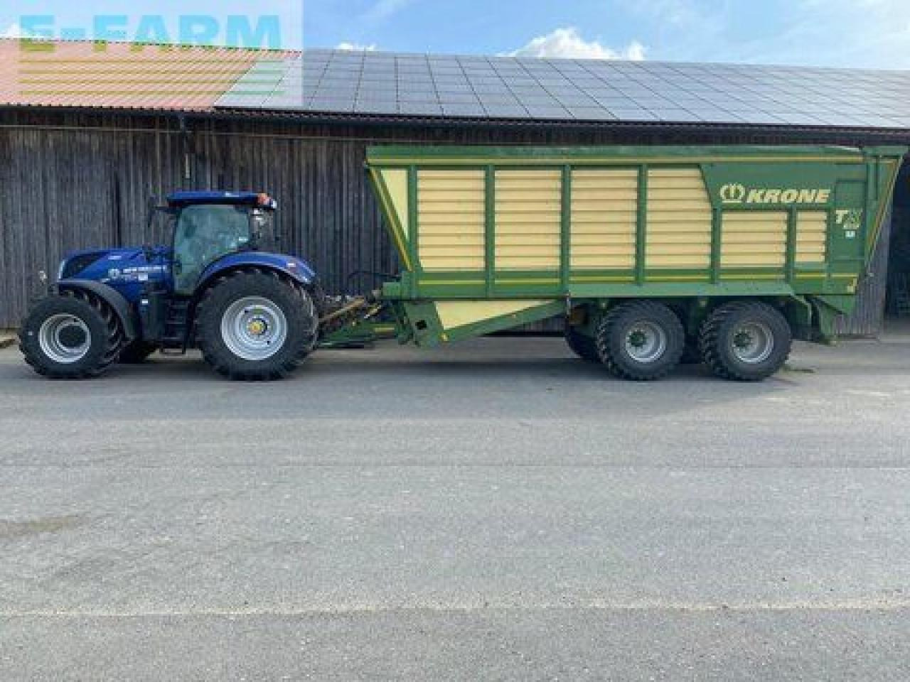 Krone tx 460 häcksel transportwagen zwangslenkung krat - Snittevogn: bilde 1 Krone tx 460 häcksel transportwagen zwangslenkung krat - Snittevogn: bilde 1