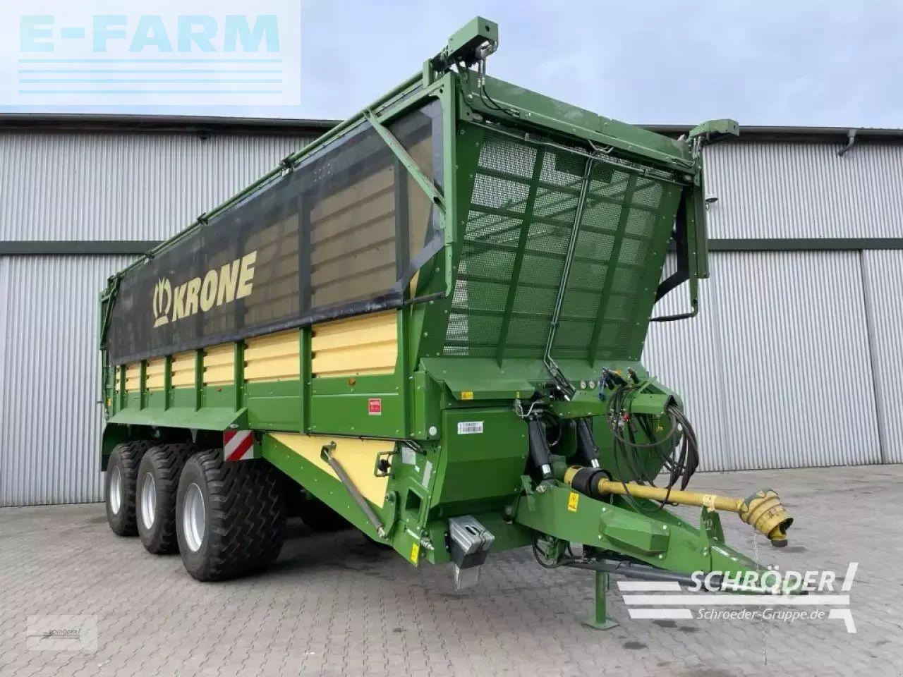 Krone tx 560 | waage + laderaumabdeckung - Landbruk tippvogn: bilde 1 Krone tx 560 | waage + laderaumabdeckung - Landbruk tippvogn: bilde 1