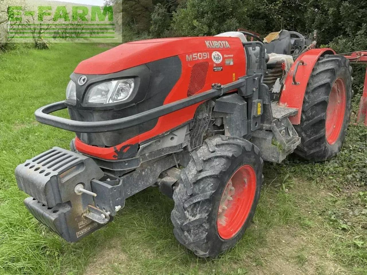 Kubota tracteur kubota m5091 - Traktor: bilde 1 Kubota tracteur kubota m5091 - Traktor: bilde 1