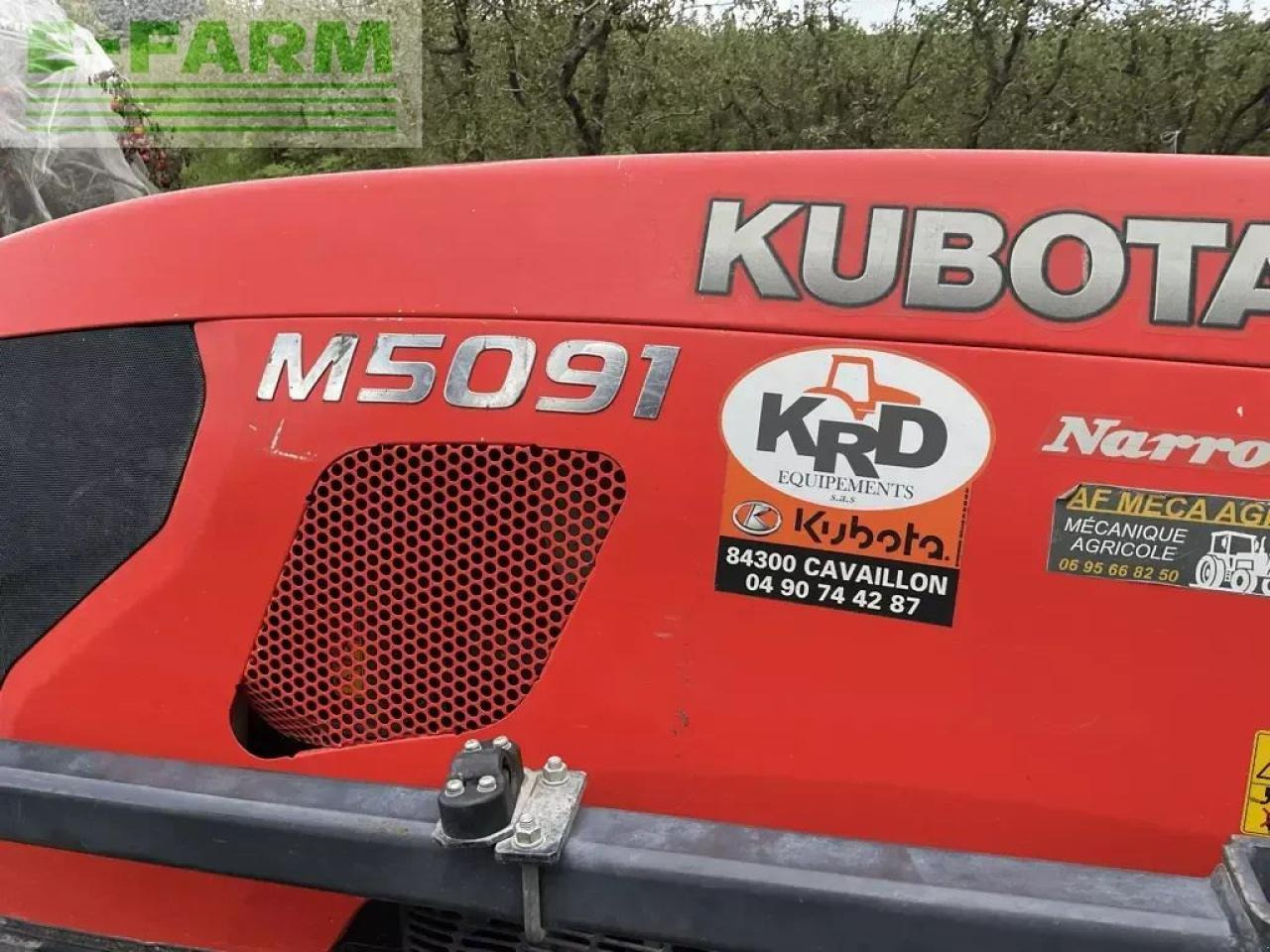 Kubota tracteur kubota m5091 - Traktor: bilde 5 Kubota tracteur kubota m5091 - Traktor: bilde 5