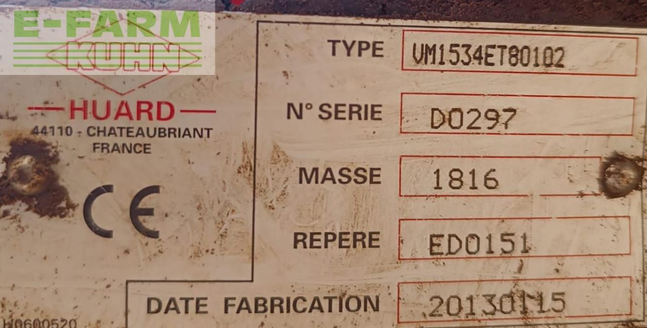 Kuhn Varimaster 153 4et+1 - Plog: bilde 5 Kuhn Varimaster 153 4et+1 - Plog: bilde 5