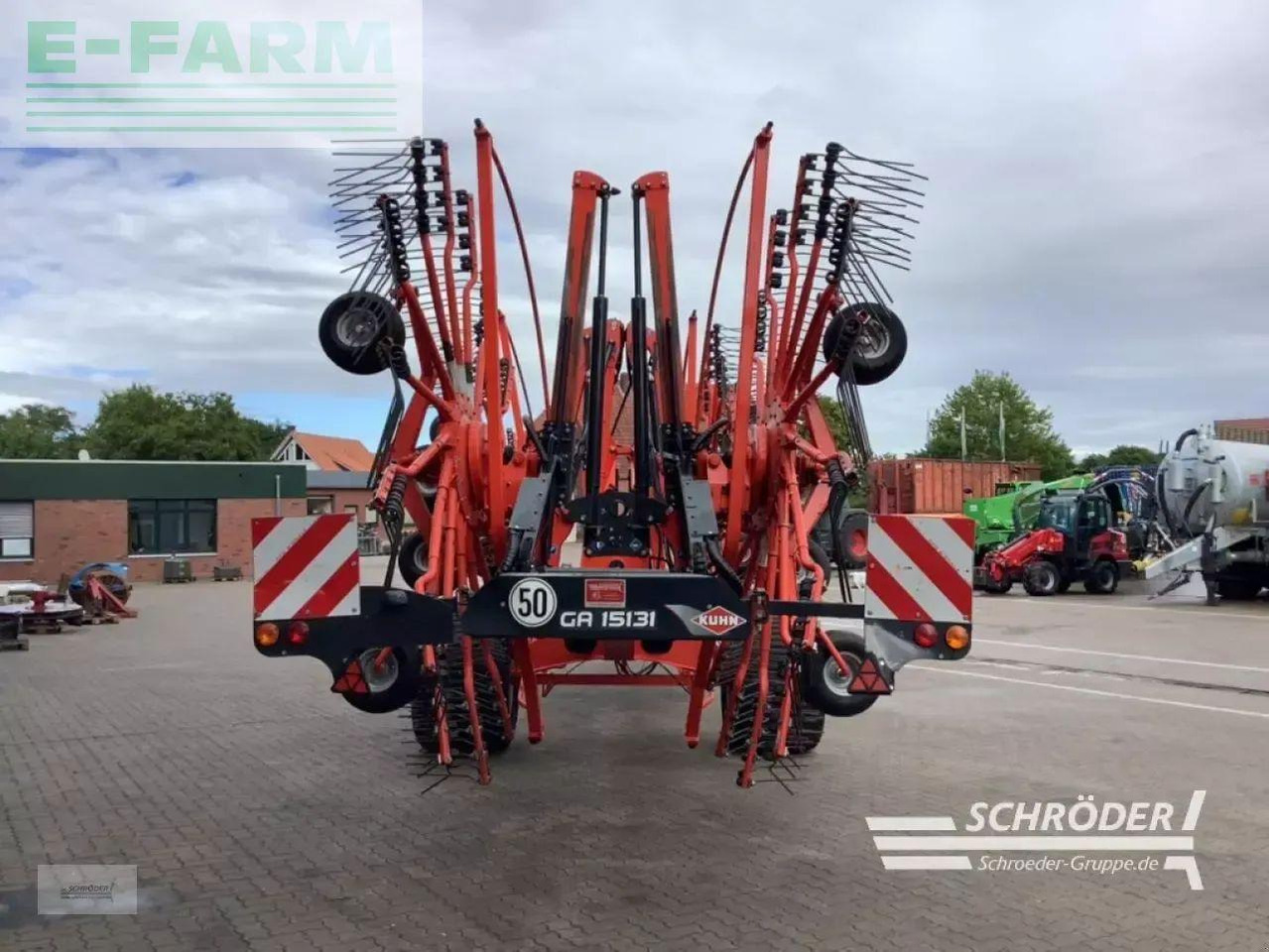 Kuhn ga 15131 - isobus - Høyvender: bilde 4 Kuhn ga 15131 - isobus - Høyvender: bilde 4
