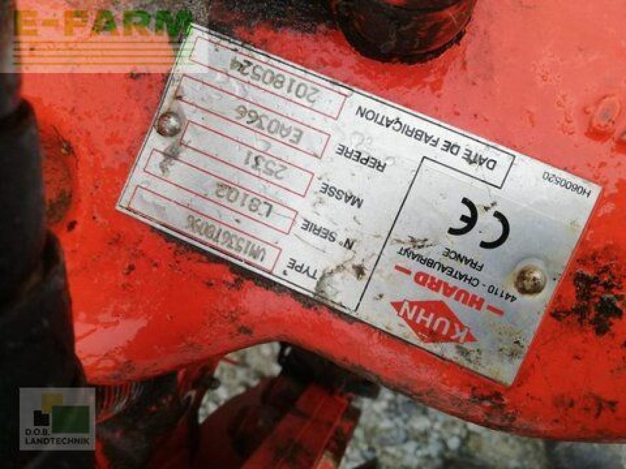 Kuhn vari-master 153 - Plog: bilde 4 Kuhn vari-master 153 - Plog: bilde 4