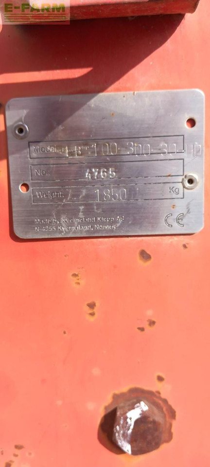 Kverneland Kverneland lb 100-300 - Plog: bilde 4 Kverneland Kverneland lb 100-300 - Plog: bilde 4