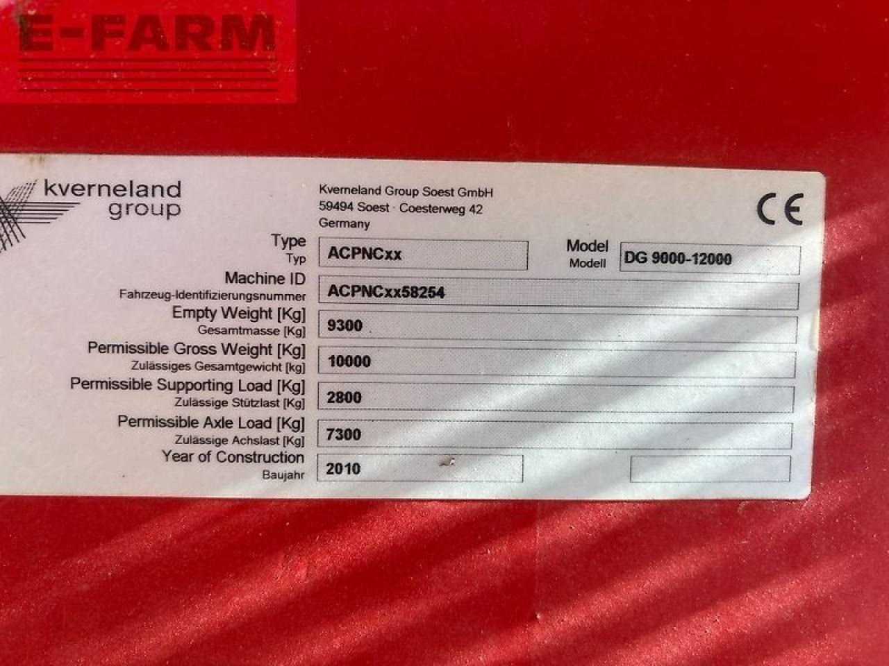 Kverneland dg 9000-12000 - Såmaskin: bilde 2 Kverneland dg 9000-12000 - Såmaskin: bilde 2