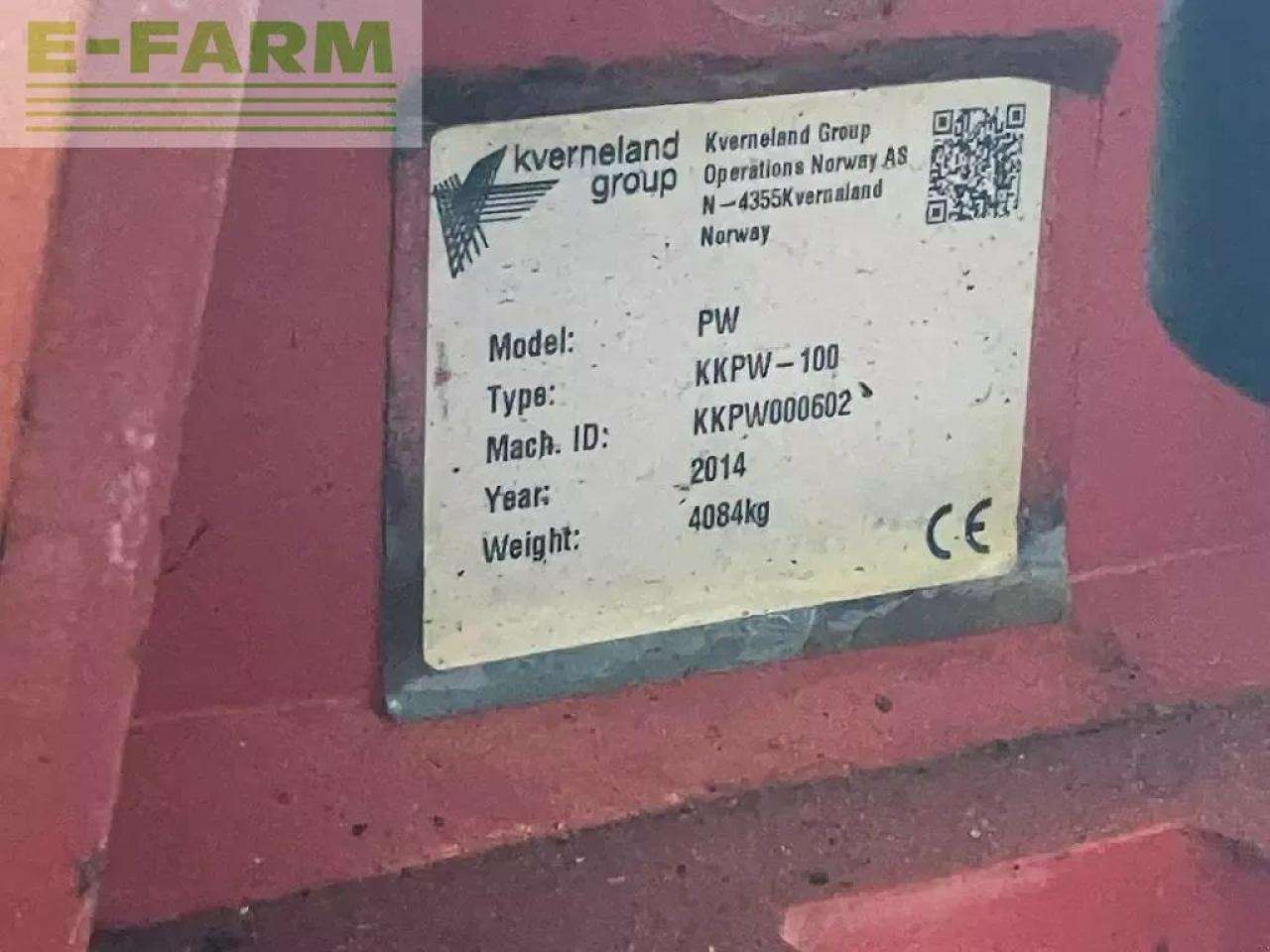Plog Kverneland pw100: bilde 6 Plog Kverneland pw100: bilde 6