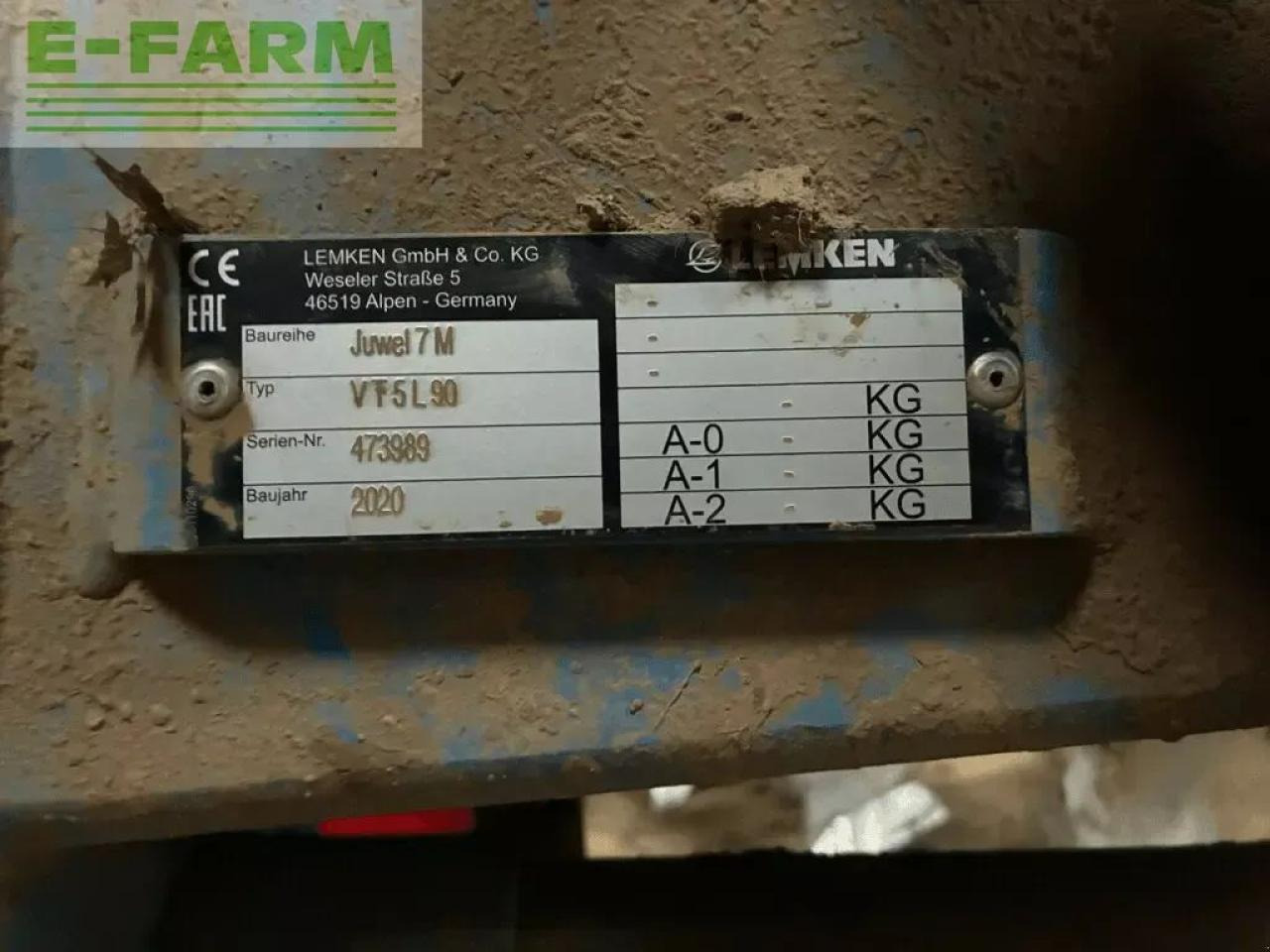 Lemken charrue lemken juwel 7mvt 5 - Plog: bilde 2 Lemken charrue lemken juwel 7mvt 5 - Plog: bilde 2