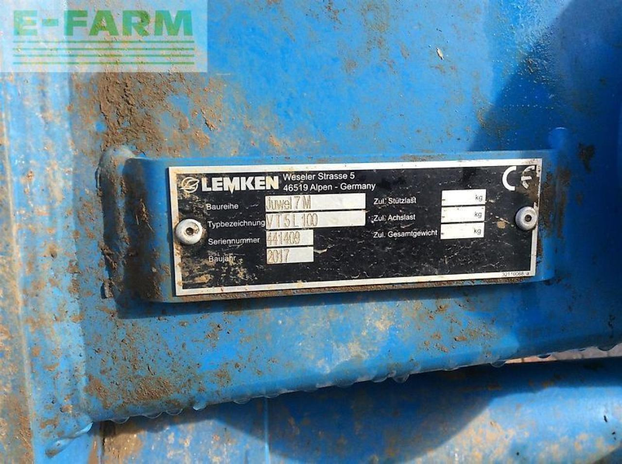Lemken juwel 7 m - Plog: bilde 4 Lemken juwel 7 m - Plog: bilde 4