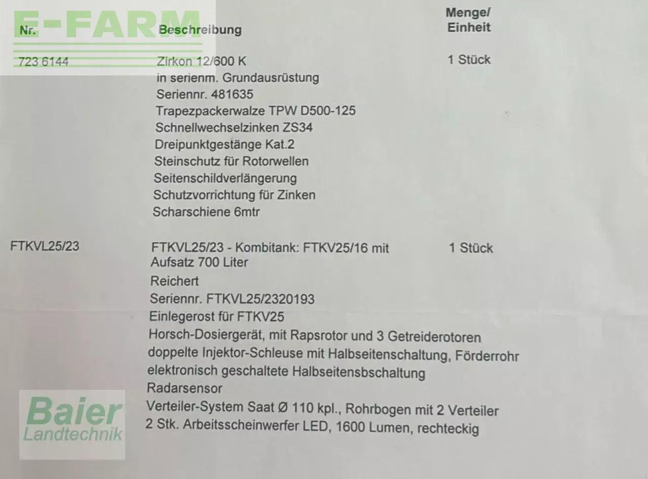 Lemken zirkon 12/600 - Kombisåmaskin: bilde 3 Lemken zirkon 12/600 - Kombisåmaskin: bilde 3