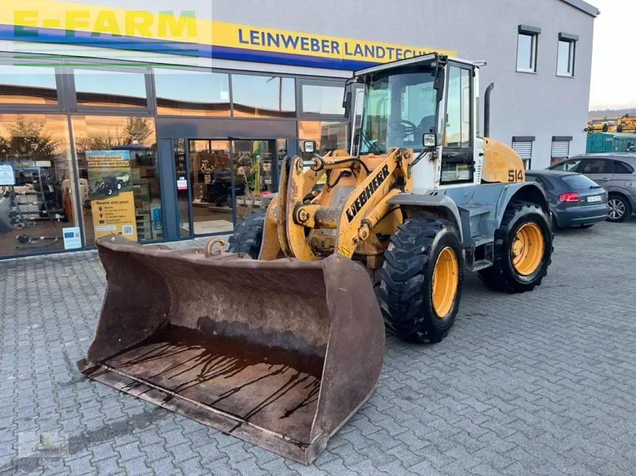 Liebherr 514 l stereolader - Minigraver: bilde 1 Liebherr 514 l stereolader - Minigraver: bilde 1