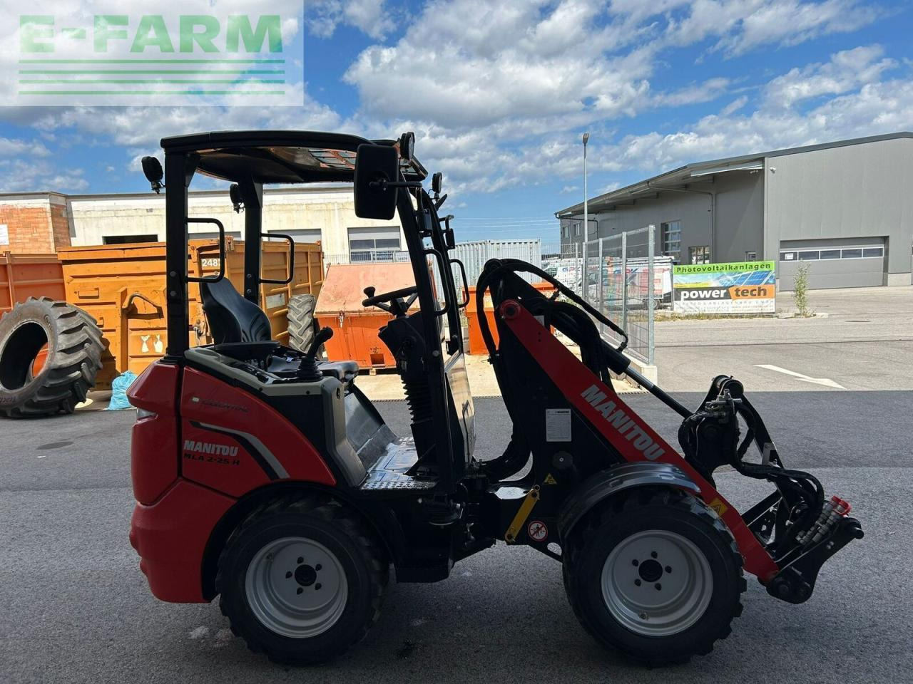 Manitou hoflader mla 2-25 - Minigraver: bilde 5 Manitou hoflader mla 2-25 - Minigraver: bilde 5