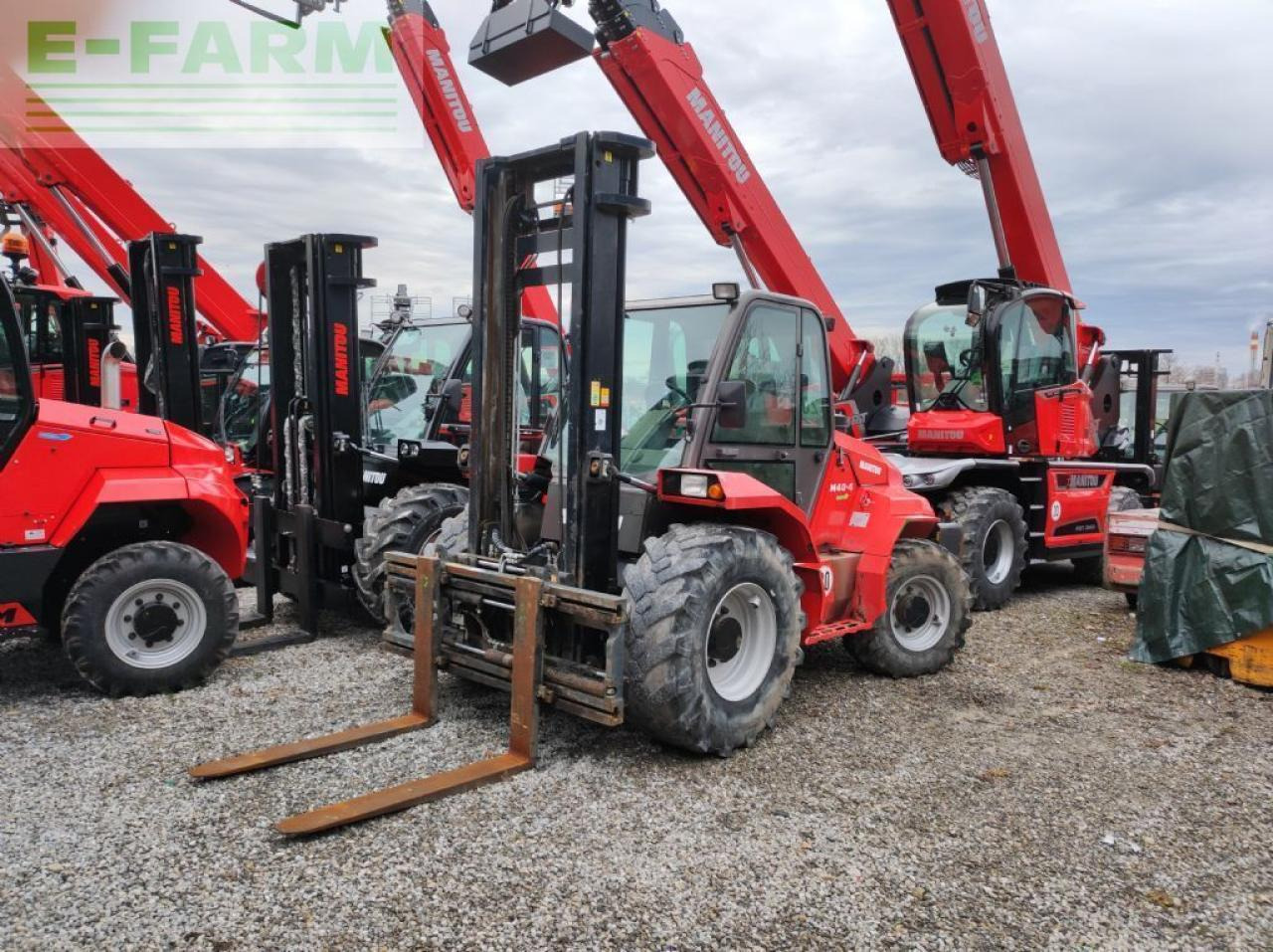 Manitou m 40.4 - im ist-zustand - Gaffeltruck: bilde 2 Manitou m 40.4 - im ist-zustand - Gaffeltruck: bilde 2