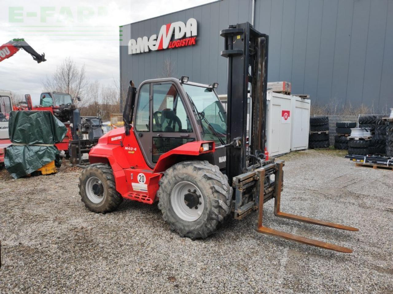 Manitou m 40.4 - im ist-zustand - Gaffeltruck: bilde 4 Manitou m 40.4 - im ist-zustand - Gaffeltruck: bilde 4