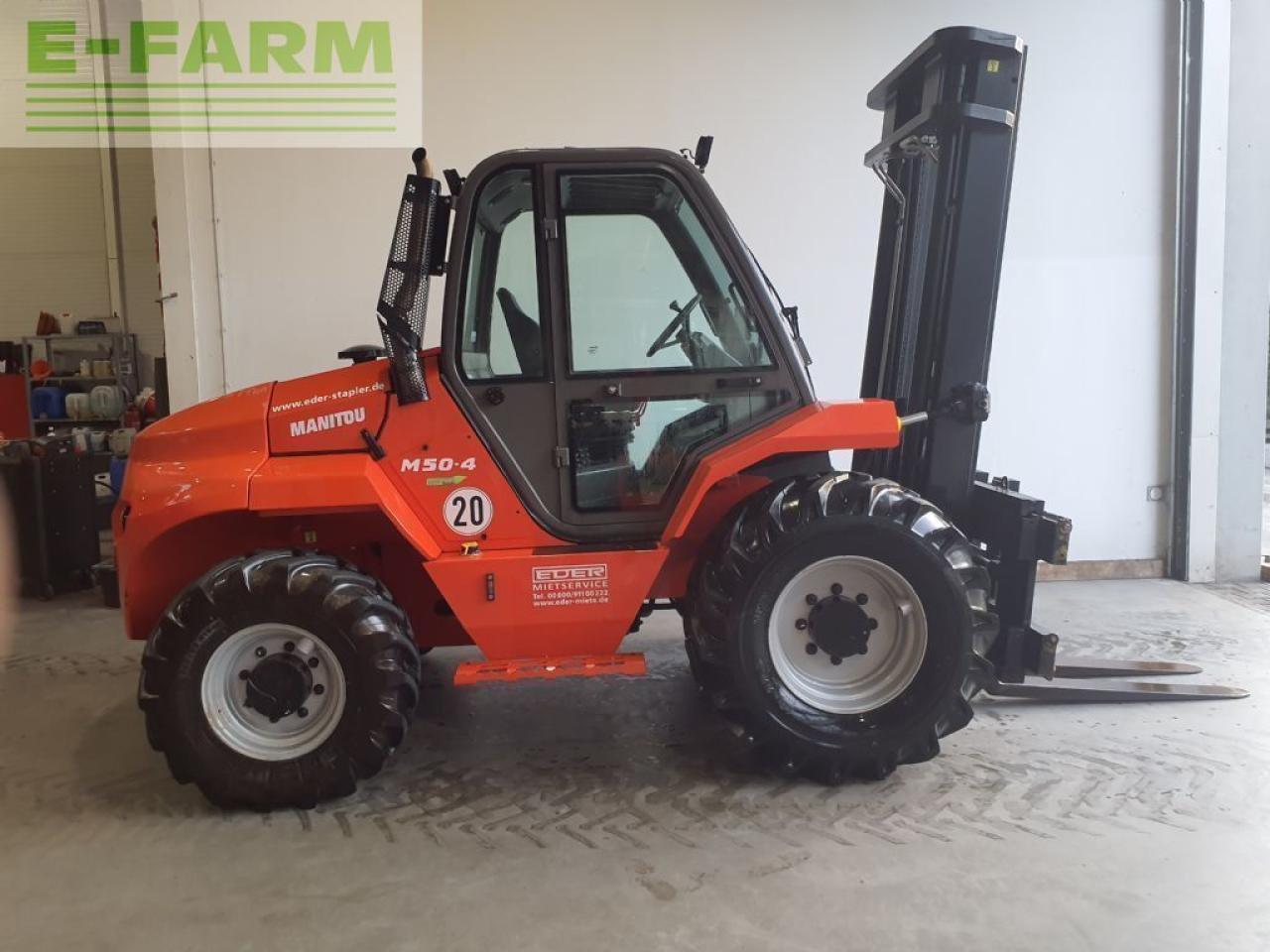 Manitou m 50-4 - Gaffeltruck: bilde 3 Manitou m 50-4 - Gaffeltruck: bilde 3