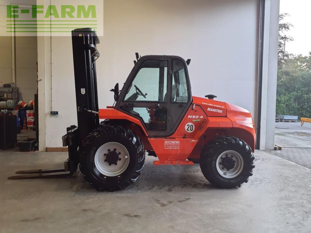 Manitou m 50-4 - Gaffeltruck: bilde 1 Manitou m 50-4 - Gaffeltruck: bilde 1