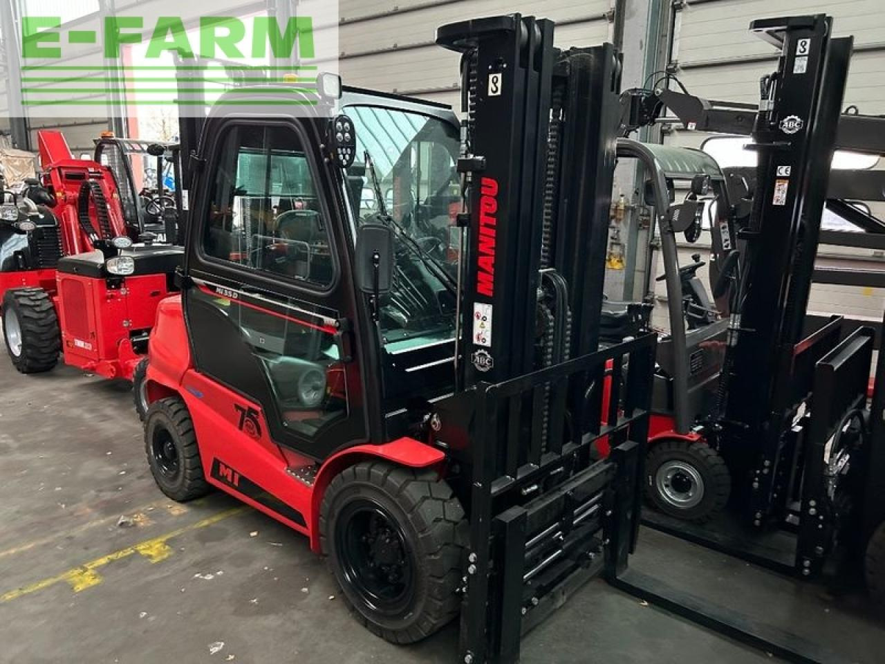 Manitou mi 35 d - Gaffeltruck: bilde 1 Manitou mi 35 d - Gaffeltruck: bilde 1