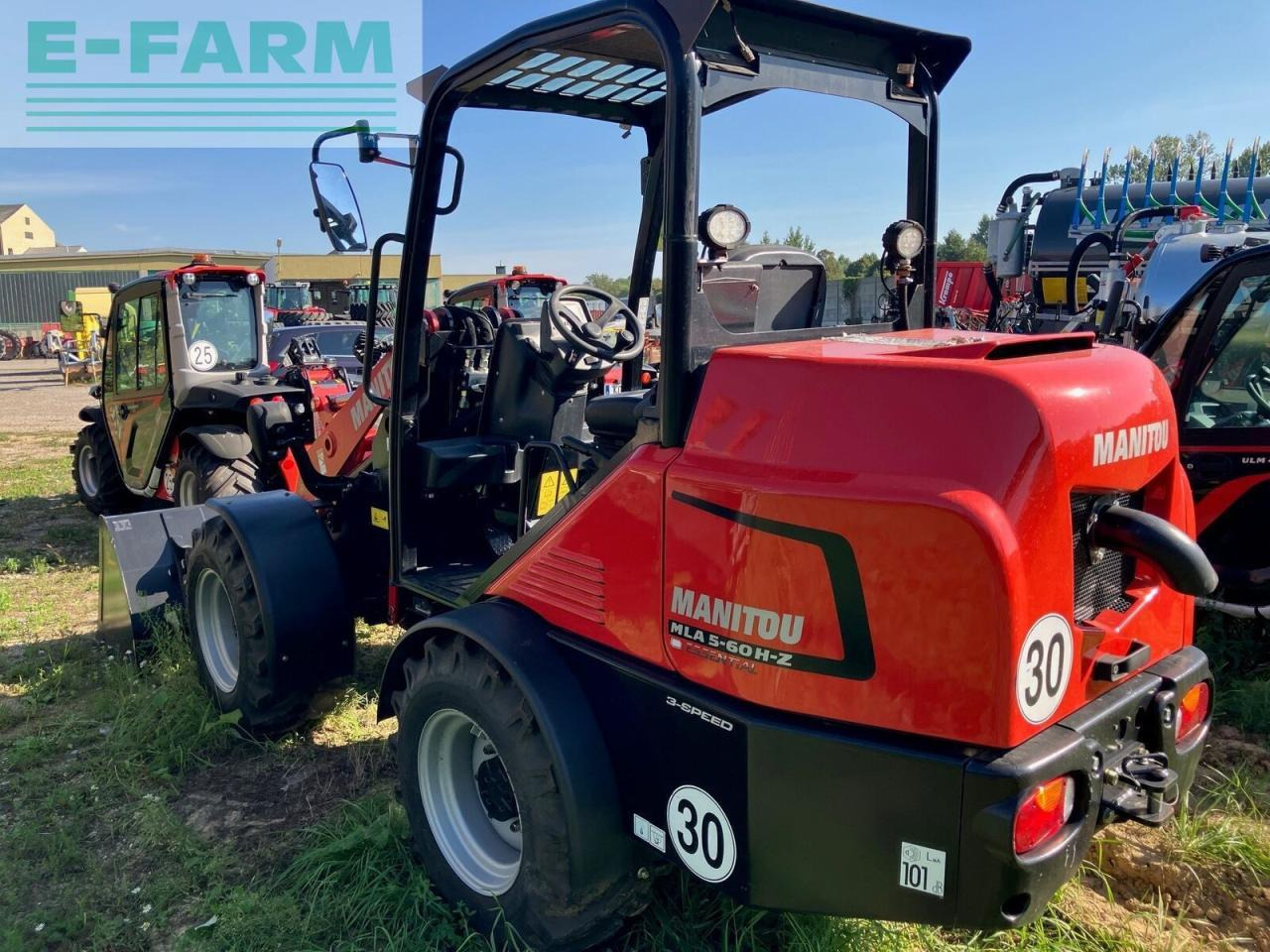 Manitou mla5-60 knicklader - Minigraver: bilde 4 Manitou mla5-60 knicklader - Minigraver: bilde 4