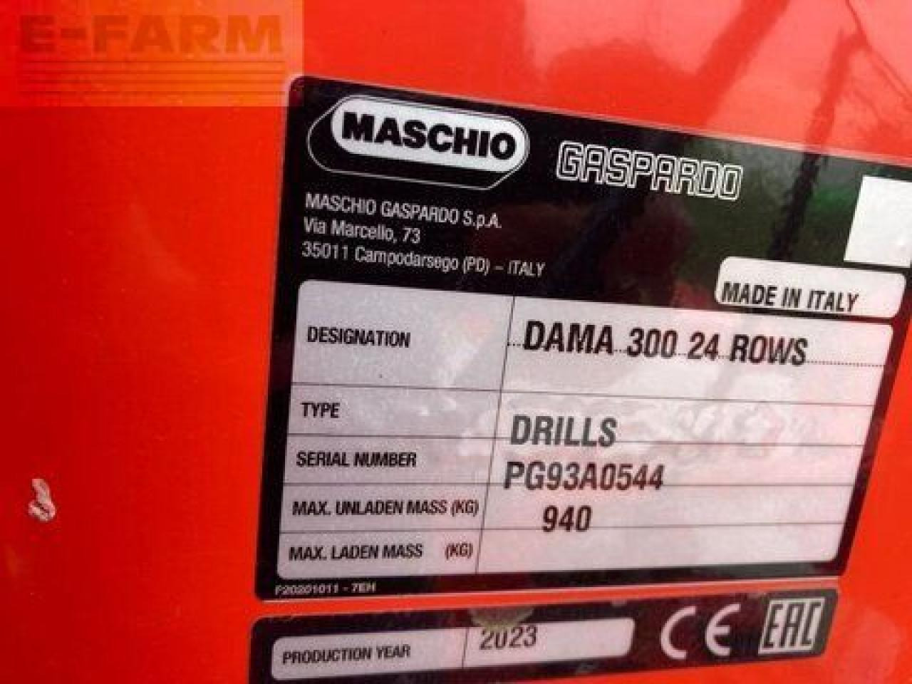 Maschio dm classic 3000 + dama 300 - Såmaskin: bilde 3 Maschio dm classic 3000 + dama 300 - Såmaskin: bilde 3