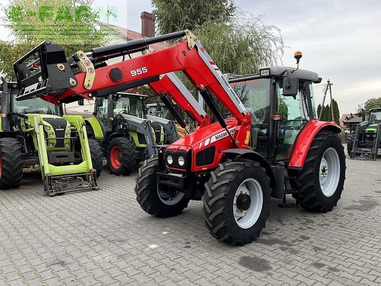 Massey Ferguson 5455 dyna-4 + massey ferguson 955 - Traktor: bilde 1 Massey Ferguson 5455 dyna-4 + massey ferguson 955 - Traktor: bilde 1