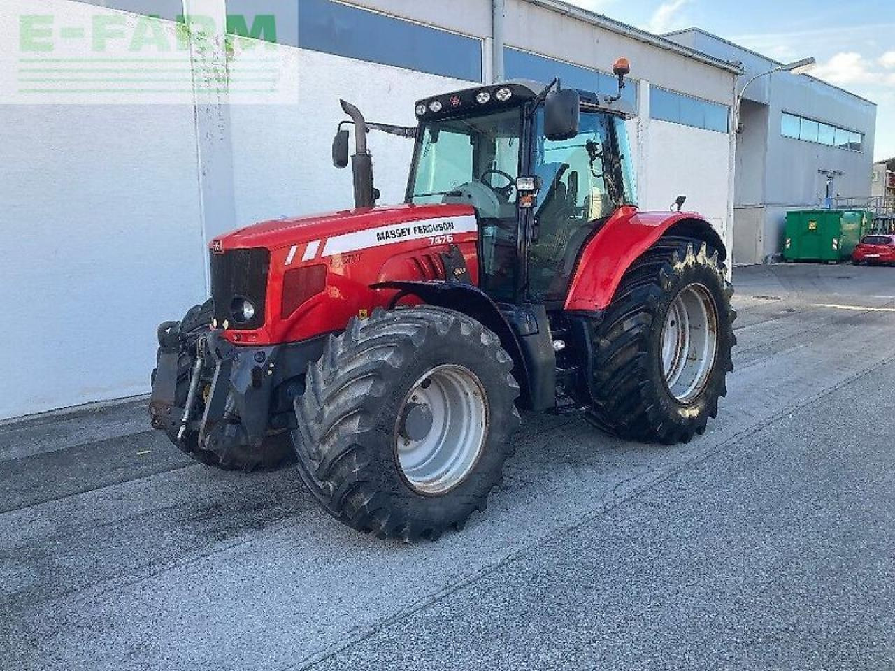 Massey Ferguson 7475-4 - Traktor: bilde 1 Massey Ferguson 7475-4 - Traktor: bilde 1