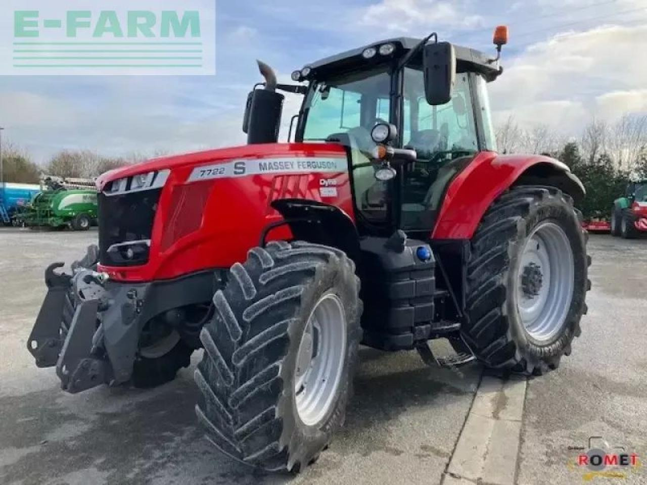 Massey Ferguson 7722 s d6 ef Efficient - Traktor: bilde 1 Massey Ferguson 7722 s d6 ef Efficient - Traktor: bilde 1
