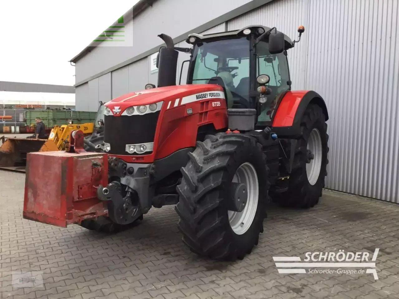 Massey Ferguson 8735 dyna-vt - Traktor: bilde 5 Massey Ferguson 8735 dyna-vt - Traktor: bilde 5