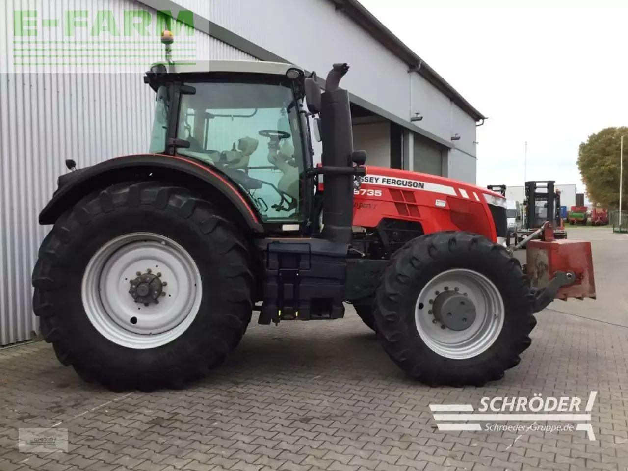 Massey Ferguson 8735 dyna-vt - Traktor: bilde 2 Massey Ferguson 8735 dyna-vt - Traktor: bilde 2