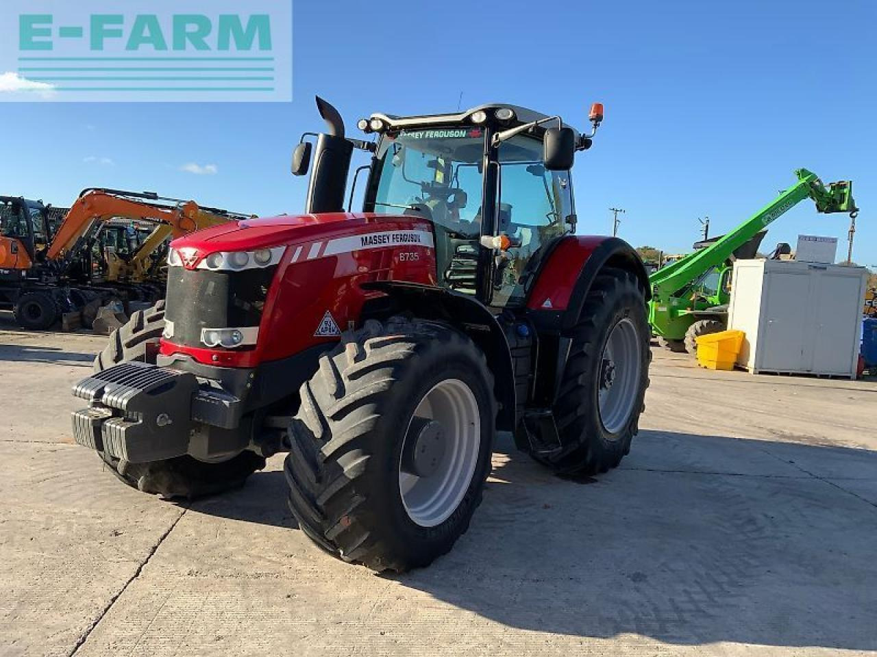 Massey Ferguson 8735 dyna vt tractor (st25013) - Traktor: bilde 5 Massey Ferguson 8735 dyna vt tractor (st25013) - Traktor: bilde 5