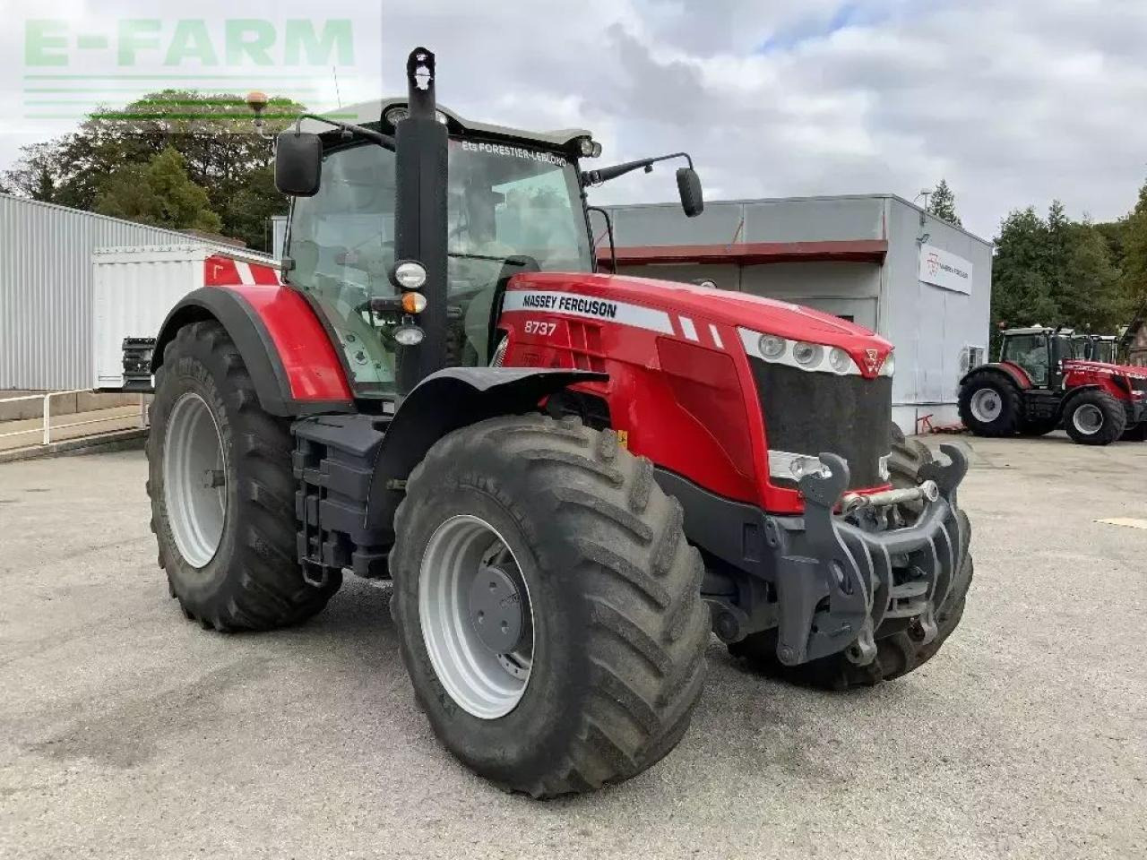 Massey Ferguson 8737 - Traktor: bilde 1 Massey Ferguson 8737 - Traktor: bilde 1