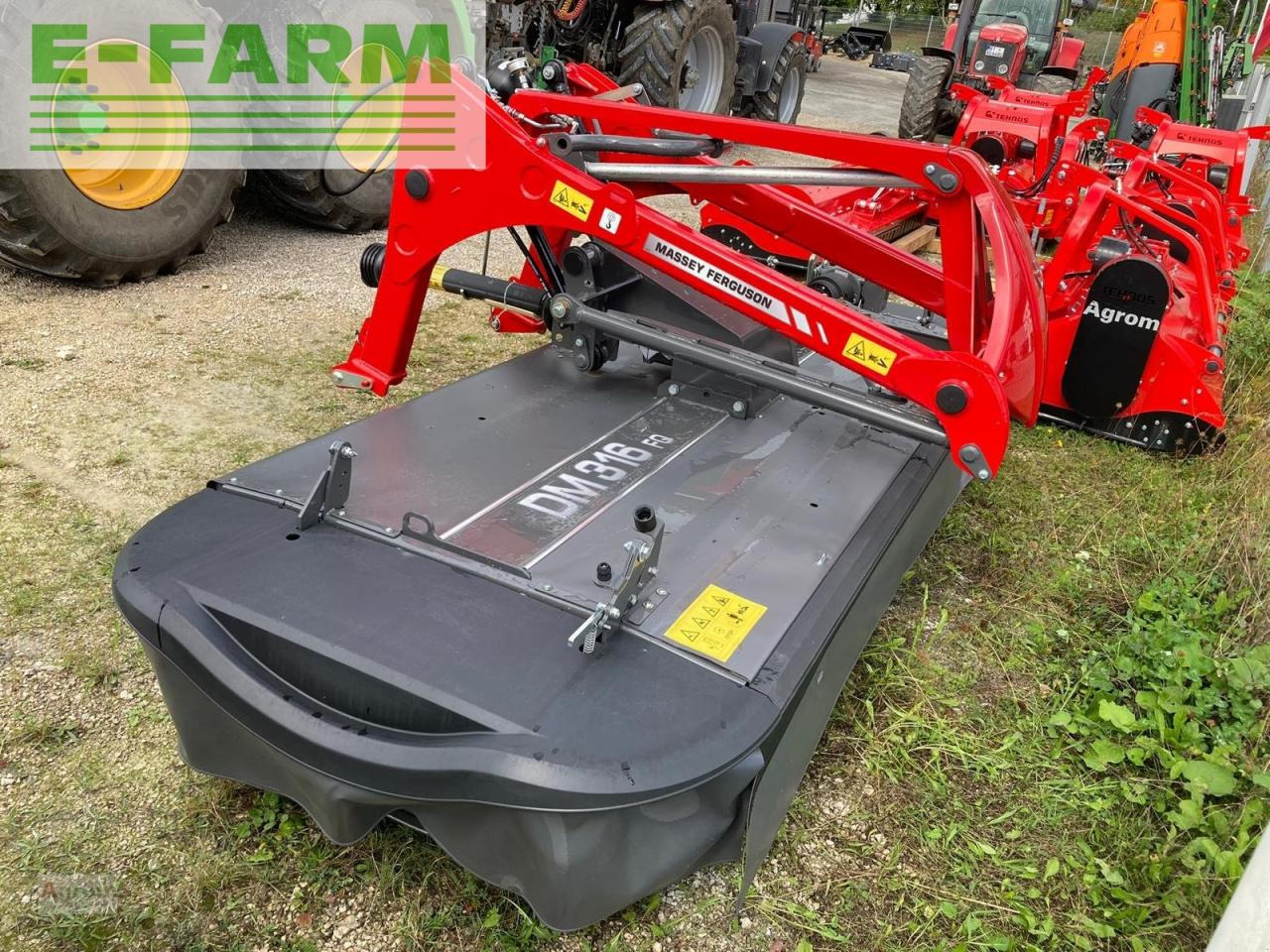 Massey Ferguson DM 316 FQ - Slåmaskin: bilde 3 Massey Ferguson DM 316 FQ - Slåmaskin: bilde 3