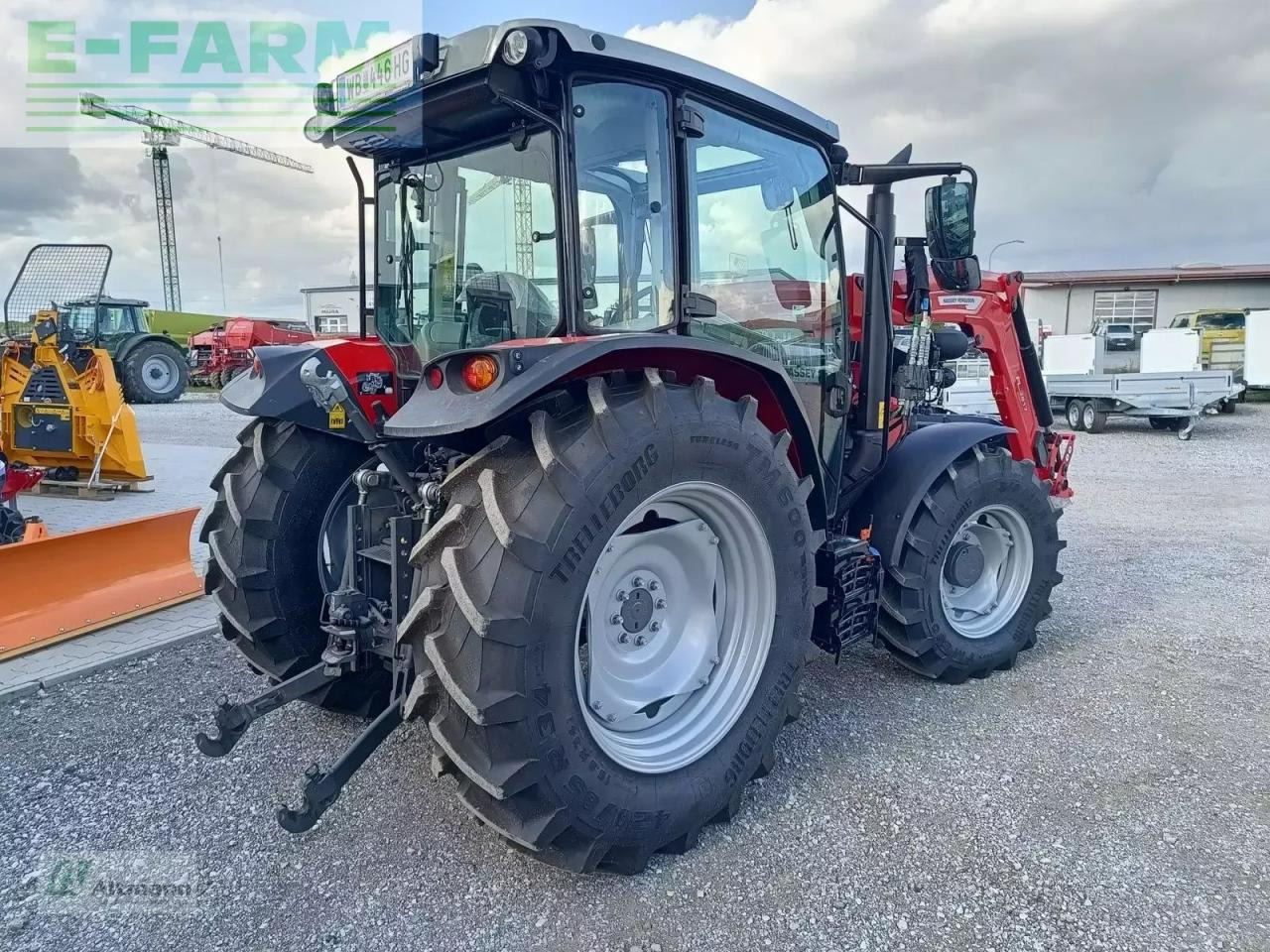 Traktor Massey Ferguson mf 4708 m kabine: bilde 7 Traktor Massey Ferguson mf 4708 m kabine: bilde 7