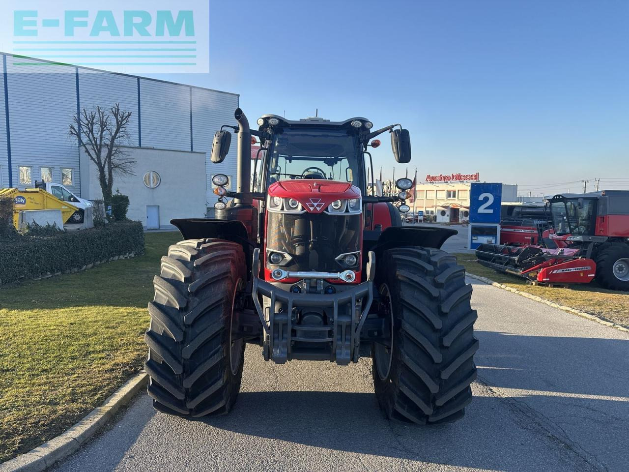 Massey Ferguson mf 8740 s (stage v) - Traktor: bilde 2 Massey Ferguson mf 8740 s (stage v) - Traktor: bilde 2