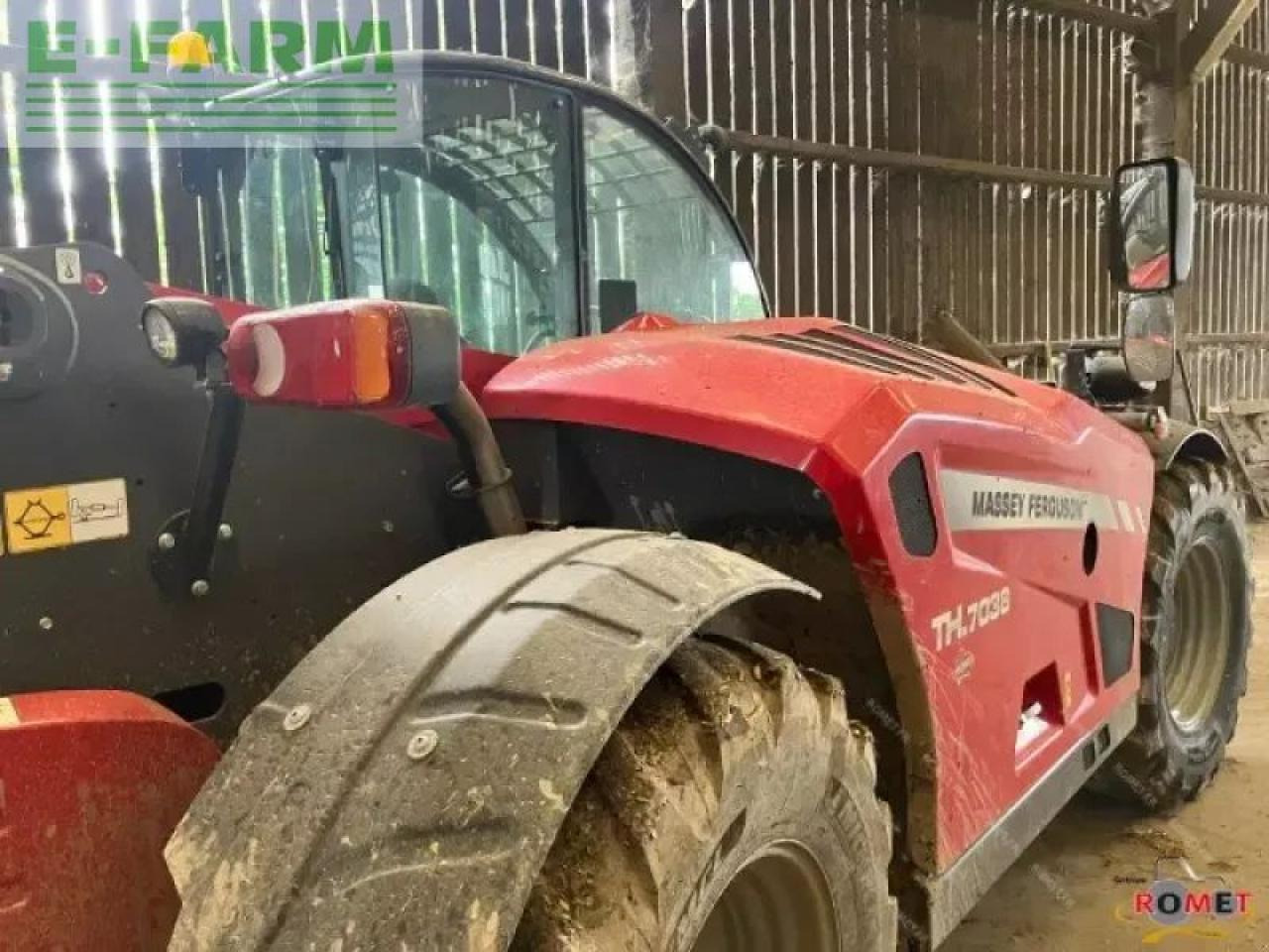 Massey Ferguson th7038 - Teleskoplastere: bilde 3 Massey Ferguson th7038 - Teleskoplastere: bilde 3