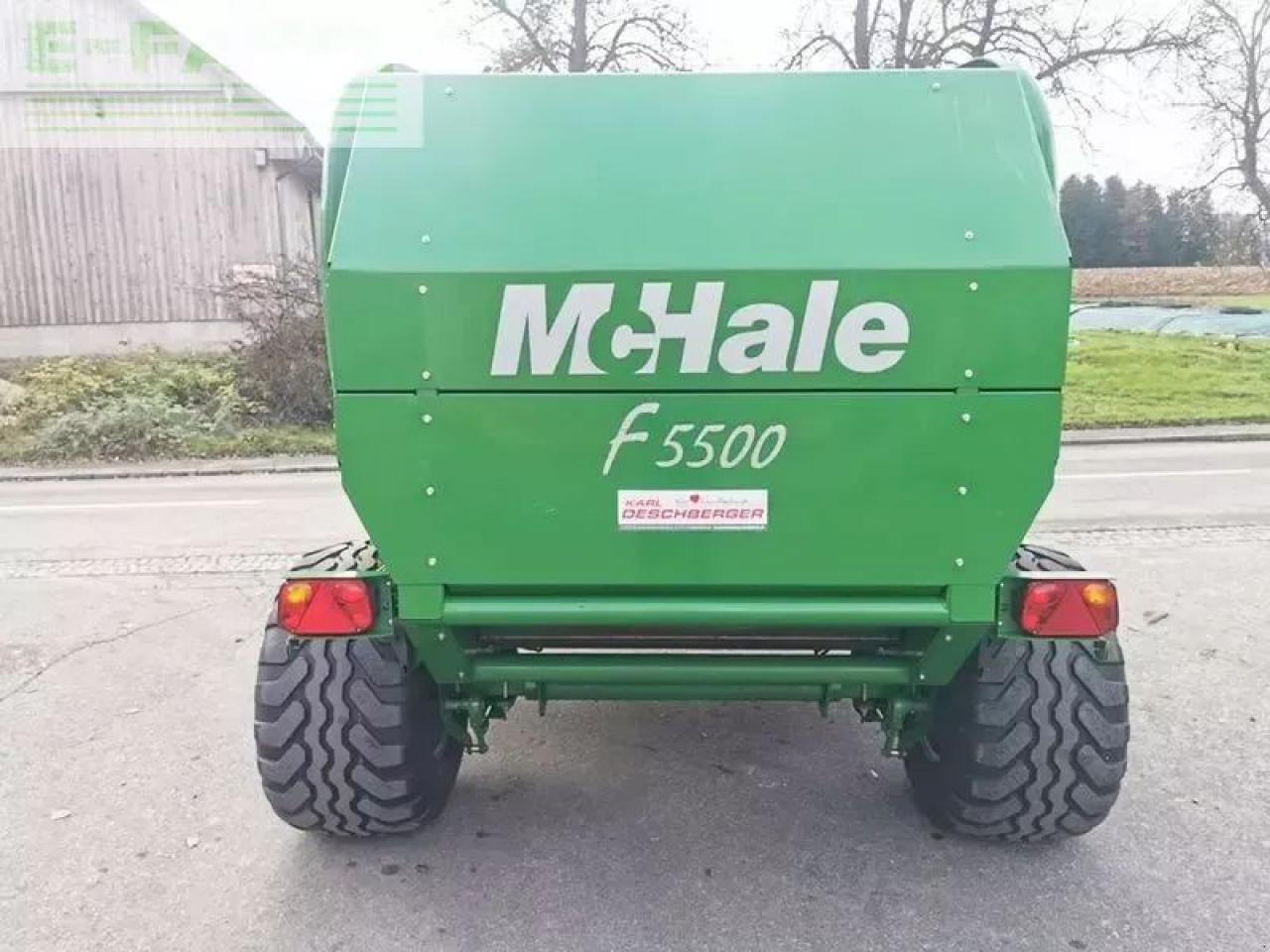 Mc Hale f5500 rundballenpresse - Firkantpresse: bilde 4 Mc Hale f5500 rundballenpresse - Firkantpresse: bilde 4