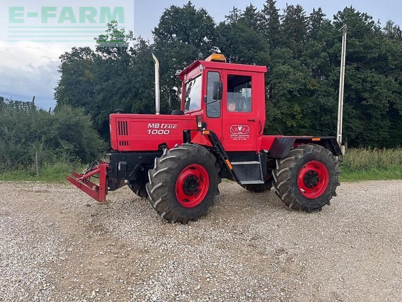 Traktor Mercedes-Benz mb trac 1000 turbo: bilde 6 Traktor Mercedes-Benz mb trac 1000 turbo: bilde 6